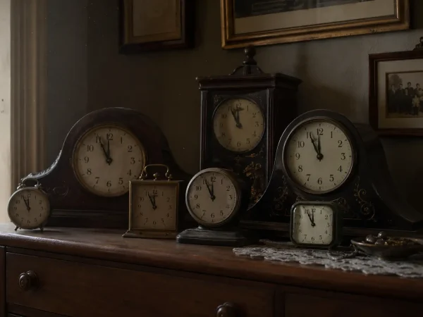 relojes detenidos en página de autora Patty Page